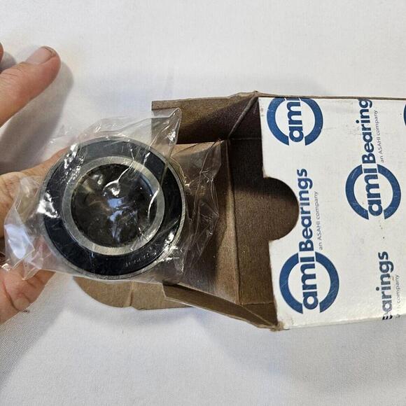 Ami, Asahi UC205 Ball Bearing Insert, Setscrew Locking, Double Sealed. Open Box - Picture 3 of 5